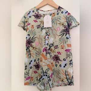 Bugbee tropical fun romper